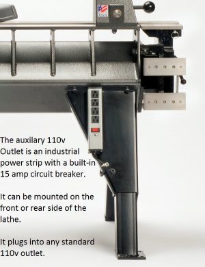 Auxiliary four outlet 110V E-box (AB) Auxiliary four outlet 110V E-box (AB)