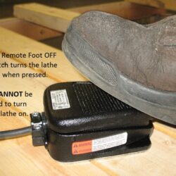 Remote foot “OFF” switch