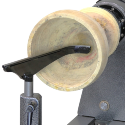 Mini Lathe Tool Rest -9 inch - J Style Curved - 5/8 Post