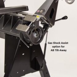 Gas shock assist for Tilt Away