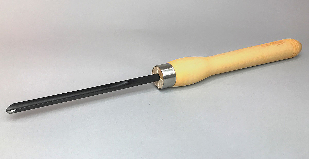 3/8 Bowl Gouge - with 12 Maple Handle