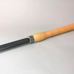 Large Negative Rake Scraper (1") - Handled