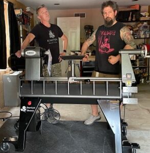 Jim DiStefano (on right) with Friend “Thanks so much for introducing me to this machine. It’s gonna be amazing to work with for the next 30 or so years. ;)”