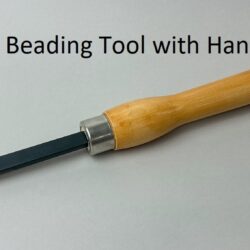 Parting and Beading Tool (1/4") - Handled