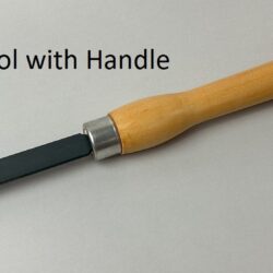Narrow Parting Tool (1/8") - Handled