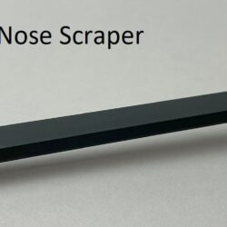 Small Round Nose Scraper (1/2") - Unhandled