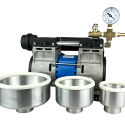 Pump, 3 Chucks w/Adapters & Hardware